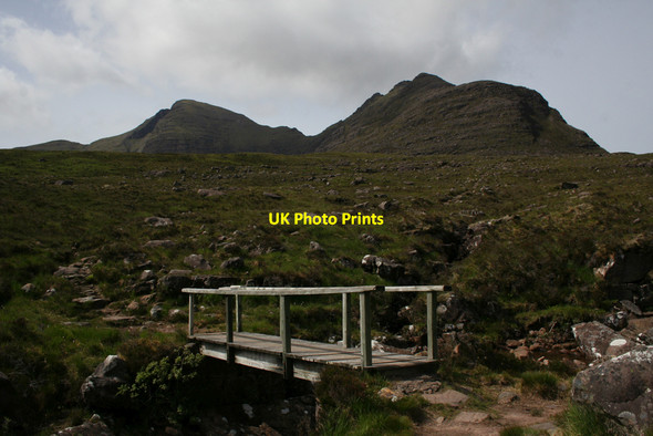Photo 6"x4" Beinn Alligin Fasag c2010