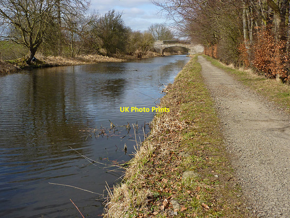 Photo 6"x4" Union Canal and Bridge 13 Hermiston\/NT1770 c2010