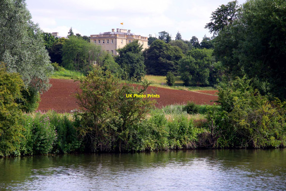 Photo 6"x4" Looking over the Thames towards Nuneham House Lower Radley c2010