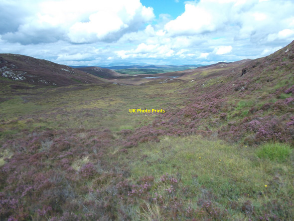 Photo 6"x4" Loch Garbh Bhreac from south Loch Garbh Bhreac c2010