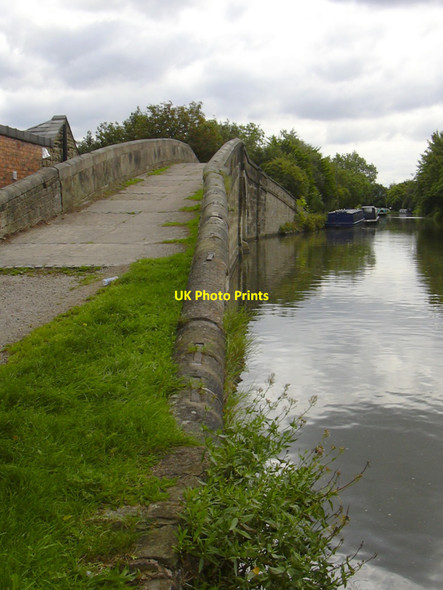 Photo 6"x4" Tow Path Bridge, Leeds-Liverpool Canal at Lathom, Lancashire Burscough Bridge c2010