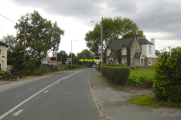 Photo 6"x4" Level Crossing, Hoscar Moss Road, Lathom, Ormskirk Hoscar c2010
