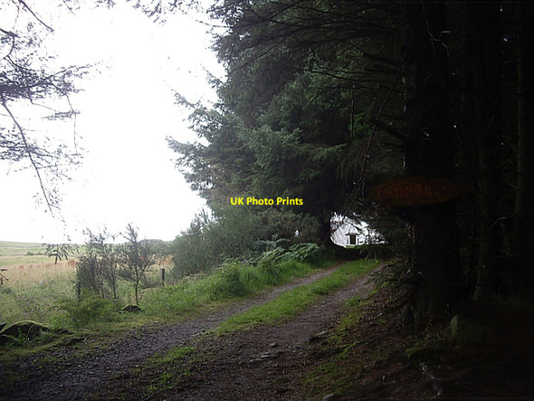 Photo 6"x4" Access to Gairnlea Blacktop c2010