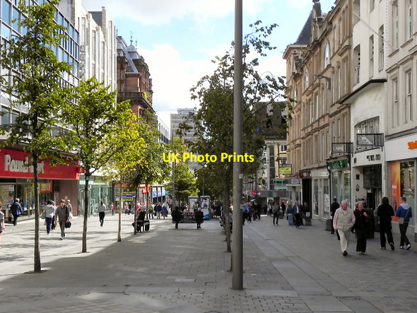 Photo 6"x4" Glasgow Sauchiehall Street Glasgow c2010
