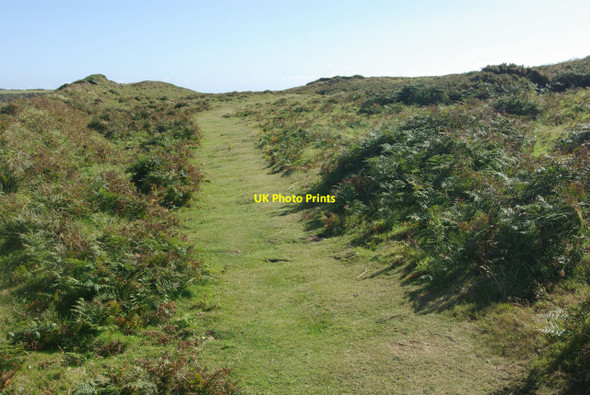 Photo 6"x4" Headland above Martin's Haven Marloes c2010