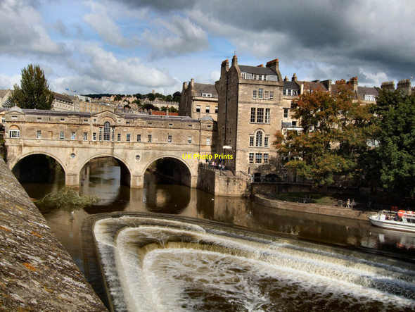 Photo 6"x4" Pulteney Bridge Bath\/ST7464 c2010