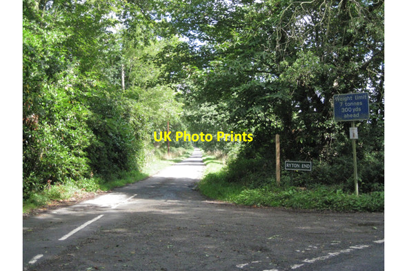Photo 6"x4" Ryton End turning off Barston Lane Barston c2010