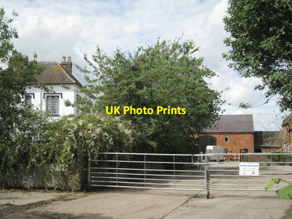 Photo 6"x4" Blythe House Farm entrance Barston c2010