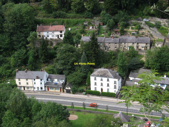 Photo 6"x4" Matlock - Common Wood from High Tor Matlock c2010
