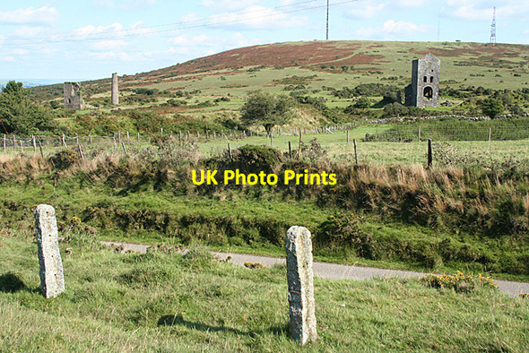 Photo 6"x4" Linkinhorne: towards Caradon Hill Minions c2010