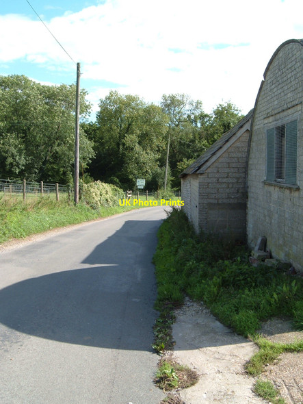 Photo 6"x4" Road by Hyden Farm Chidden c2010