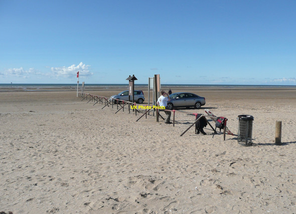 Photo 6"x4" The southern end of the beach car park, Ainsdale on Sea Ainsdale-on-Sea c2010