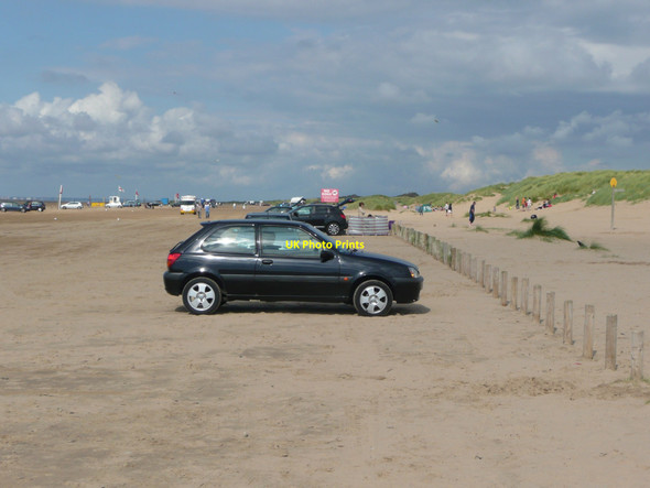 Photo 6"x4" The beach car park, Ainsdale on Sea Ainsdale-on-Sea c2010