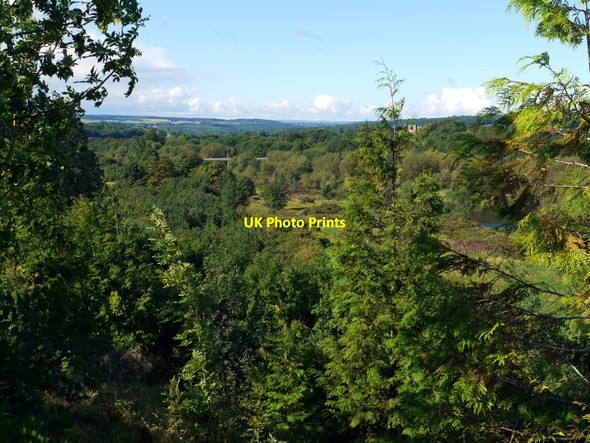 Photo 6"x4" Ovingham Bridge from the Spetchells Prudhoe c2010