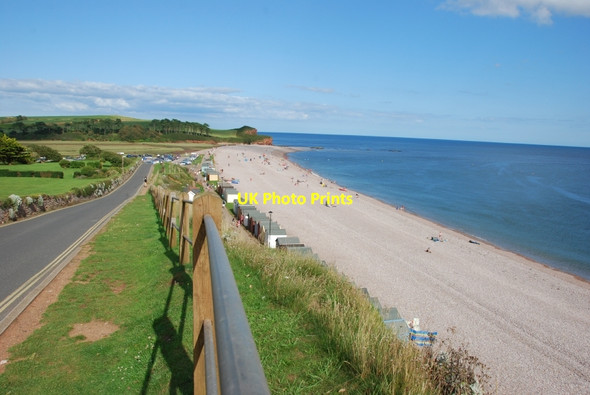 Photo 6"x4" Budleigh Salterton: View towards Otterton Ledge Budleigh Salterton c2009