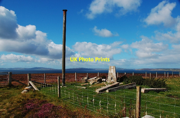 Photo 6"x4" Trig Point, Burray Hillside\/ND4696 c2010