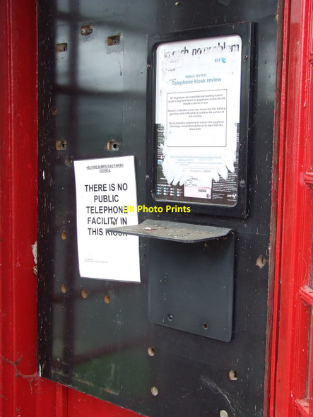 Photo 6"x4" What No Telephone Helions Bumpstead c2010