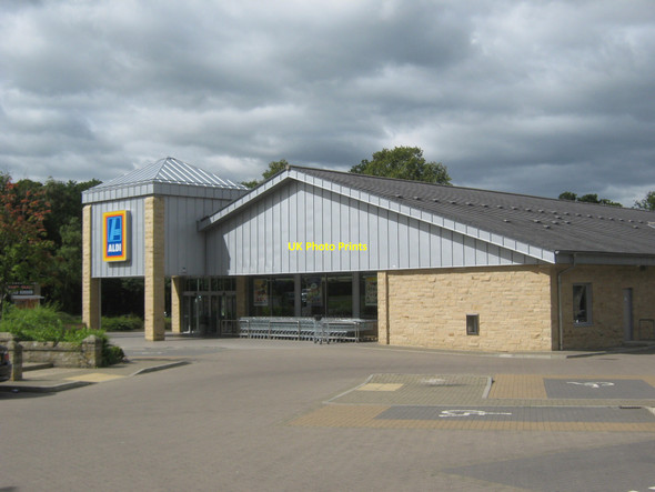 Photo 6"x4" Aldi supermarket at Catterick Garrison Hipswell c2010