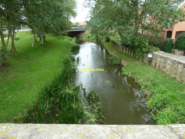 Photo 6"x4" River Eden and new road bridge, Edenbridge Edenbridge c2010