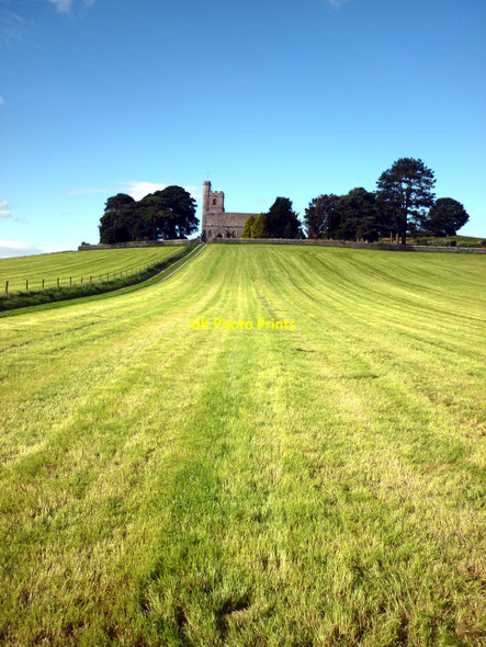 Photo 6"x4" Newly mown field below St Patrick's Church, Preston Patrick Crooklands\/SD5383 c2010