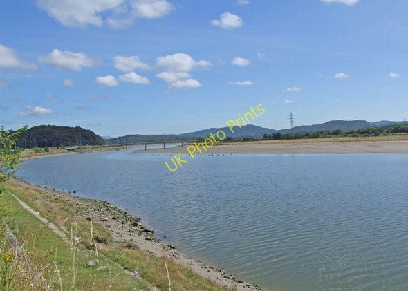 Photo 6"x4" River Leven channel Greenodd c2009