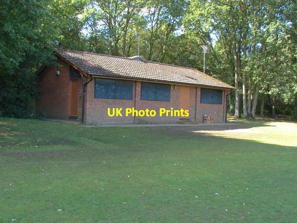 Photo 6"x4" Bisley cricket pavilion Lucas Green\/SU9459 c2010
