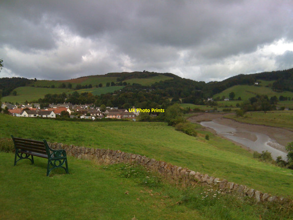 Photo 6"x4" Palnackie, from the Palnackie Millennium Viewpoint Palnackie c2010