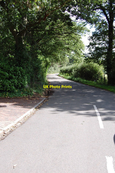 Photo 6"x4" Summer Hill Lane Hailsham c2010