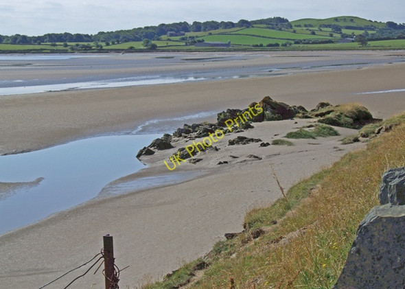 Photo 6"x4" River Leven channel Greenodd c2009