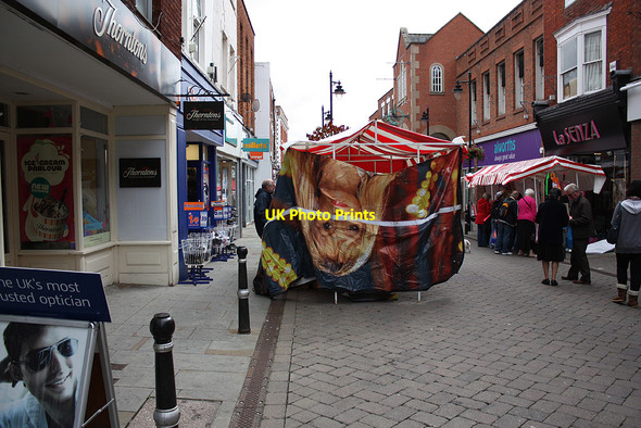 Photo 6"x4" Sunday Market, Bridge Street, Evesham Evesham c2010