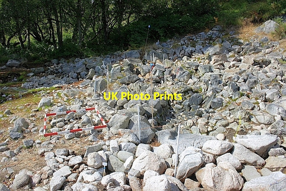 Photo 6"x4" North Cairn, Newbarns Archaeological Dig Barend\/NX8855 c2010