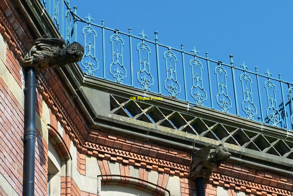 Photo 6"x4" Roof Detail at the former Winter Street Hospital, Winter Street, Sheffield Sheffield\/SK3587 c2010