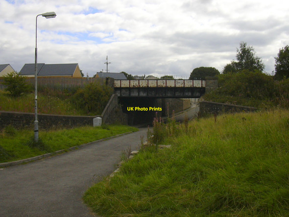 Photo 6"x4" Cog Lane Railway Bridge Burnley c2010