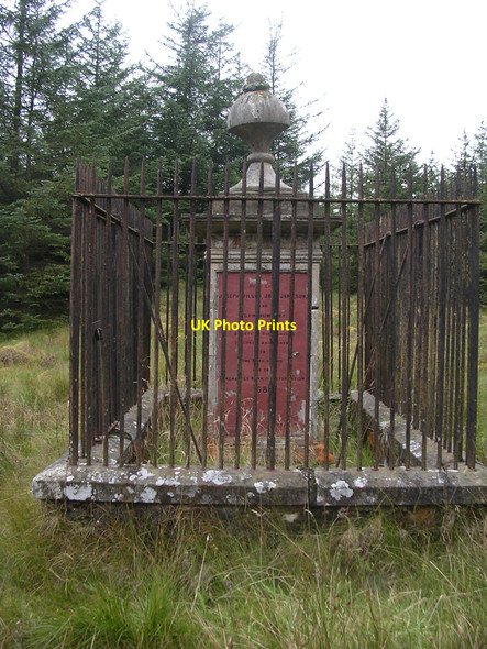 Photo 6"x4" Carsgailoch Martyrs' Grave Skares\/NS5217 c2009