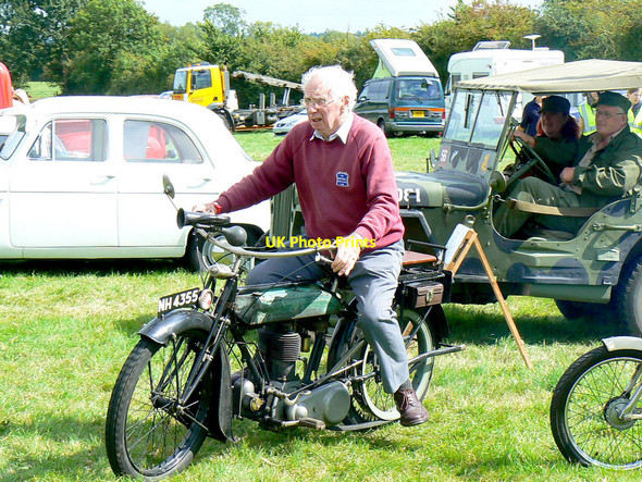 Photo 6"x4" Vintage motorcycle, Cricklade Show 2010 Cricklade c2010