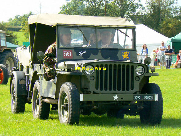 Photo 6"x4" Jeep, Cricklade Show 2010 Cricklade c2010