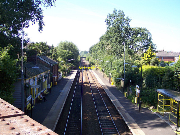 Photo 6"x4" Eccleston Park station from Portico Lane Prescot c2010