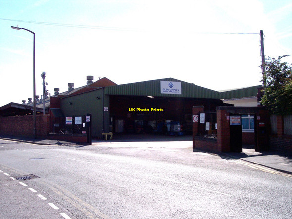 Photo 6"x4" Factory entrance off Stoney Lane Prescot c2010