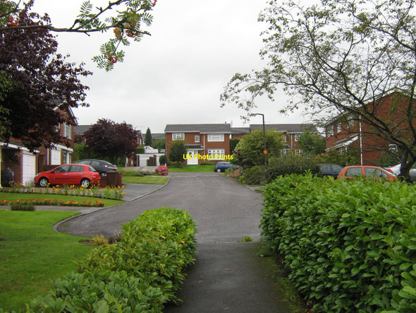 Photo 6"x4" Looking into Gladstone Grove Biddulph c2010