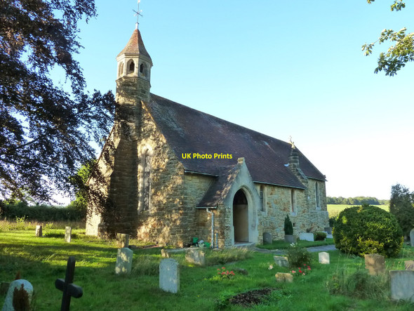 Photo 6"x4" All Saints' church, Blackham Blackham c2010