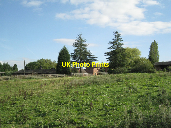 Photo 6"x4" A glimpse of Tapster Mill Copt Green c2010