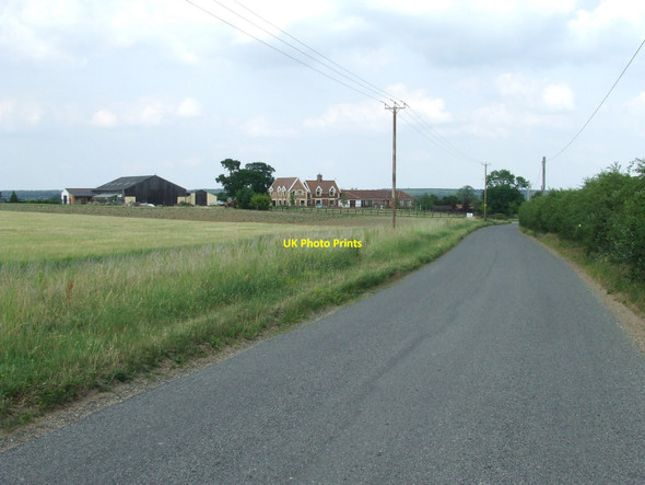 Photo 6"x4" Bunkers Barn Lackford c2010