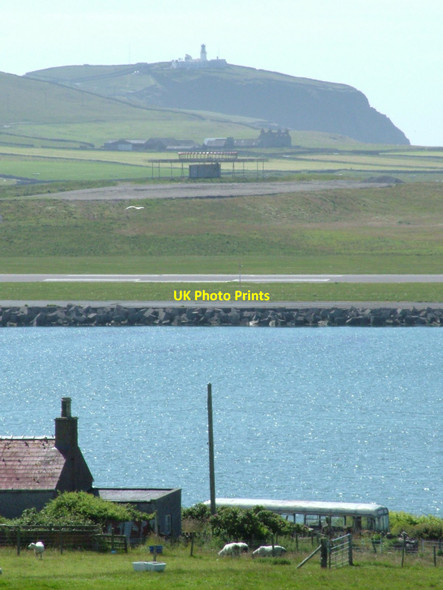 Photo 6"x4" DVOR beacon at Sumburgh Airport Eastshore c2010