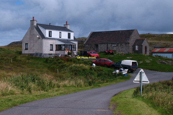 Photo 6"x4" Berneray post office Borgh\/NF9181 c2010