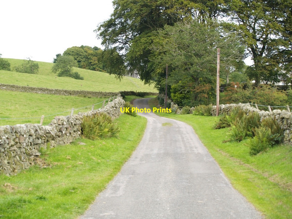 Photo 6"x4" Roadway towards Walbutt Crossmichael c2010