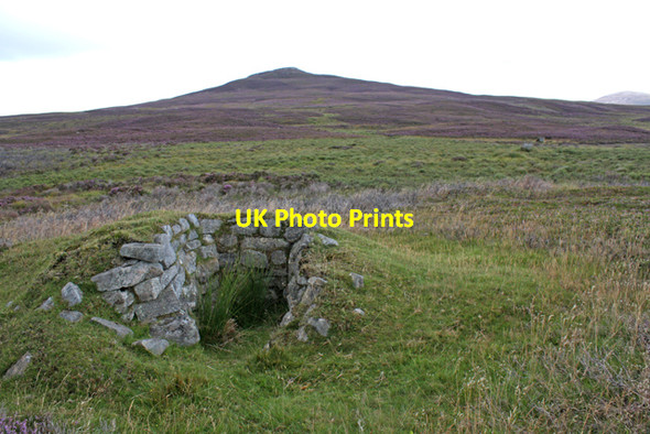 Photo 6"x4" Grouse butt below Am Buachaille Allt Ghiubhais\/NN7394 c2010