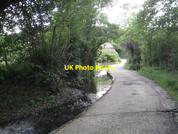 Photo 6"x4" Tapster Brook by Hole House Lane Lapworth c2010