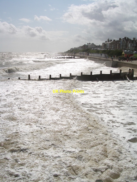 Photo 6"x4" The Southwold Groynes Southwold c2004