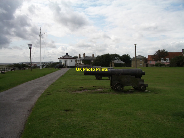Photo 6"x4" Southwold Cannons Southwold c2004