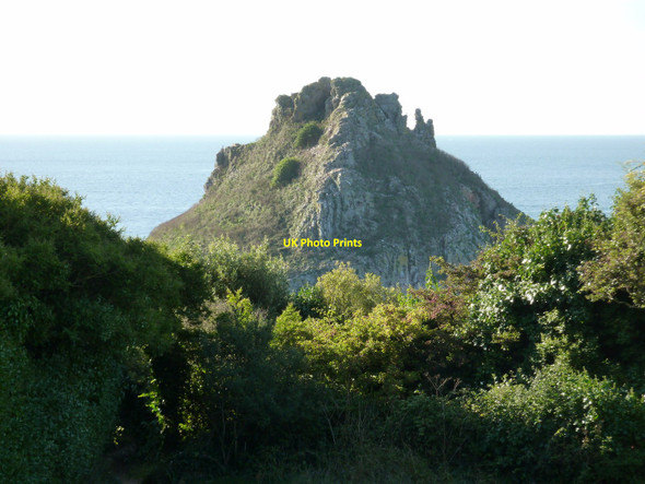 Photo 6"x4" Thatcher Rock, Torbay Ellacombe c2010